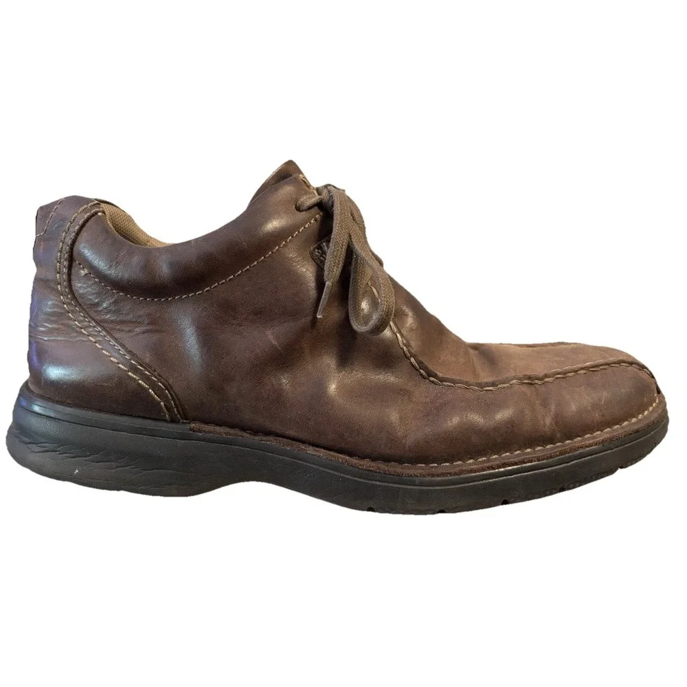 Clarks Originals Chukka Casual Leather Boots 33888 Men's‎ Size 11M Brown